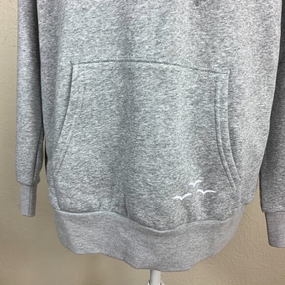 LazyPants Hoodie M Sweatshirt Gray Cooper NWT - Picture 2 of 9